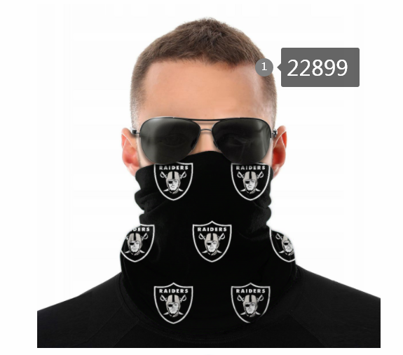 2021 NFL Oakland Raiders #29 Dust mask with filter